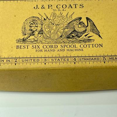 Vintage Box With  Thread