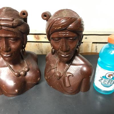 CARVED BUSTS