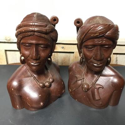 CARVED BUSTS