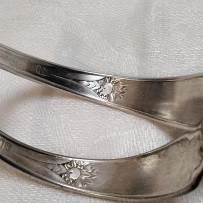 Vintage Rogers International Silverware Bracelet