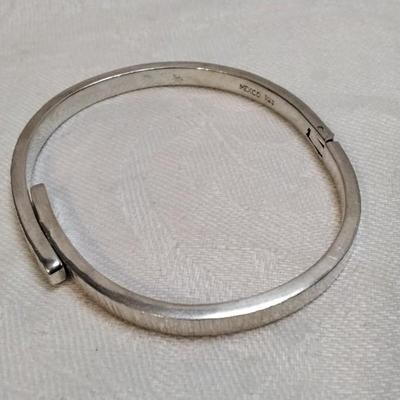 Brushed Mexico 925 Bracelet Slide Hinge