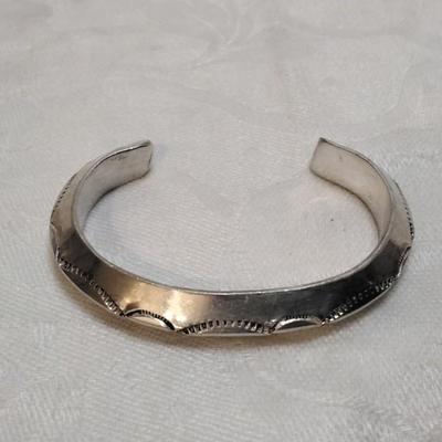 Substantial Beautiful 925 Cuff Bracelet