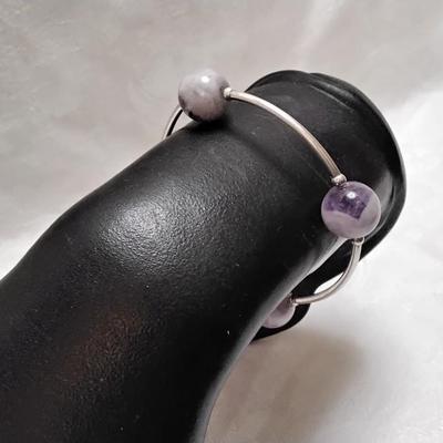 Amethyst 925 Blessing Bracelet