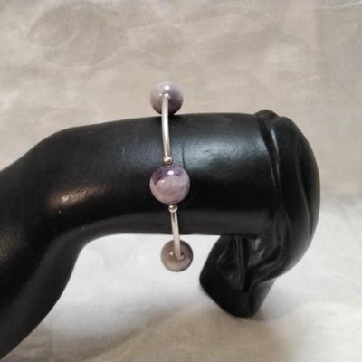 Amethyst 925 Blessing Bracelet