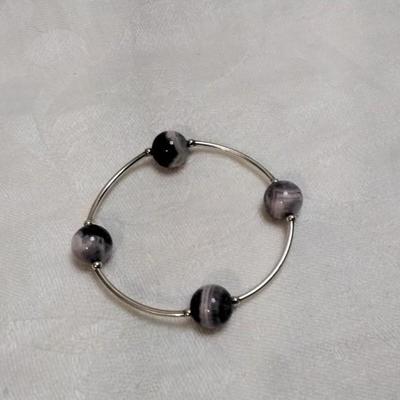 Amethyst 925 Blessing Bracelet
