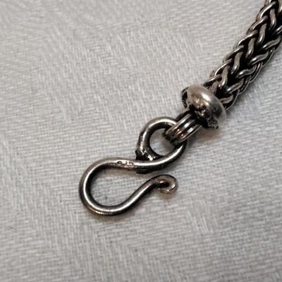 7" Braided 925 Bracelet