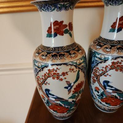 Pair Toyo Japan Vases 10