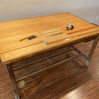 VINTAGE HAMILTON Drafting Table