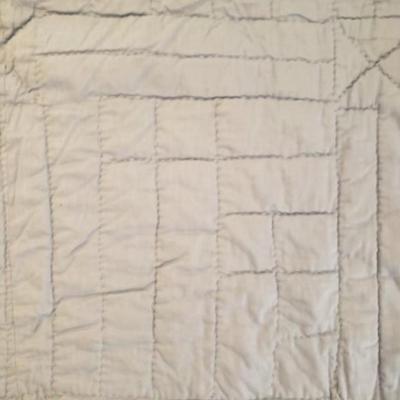Vintage handmade quilt. 12" Block pinwheel block pattern