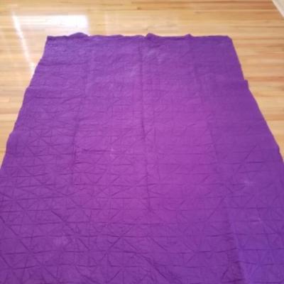 Vintage handmade quilt. Shoo Fly Pattern