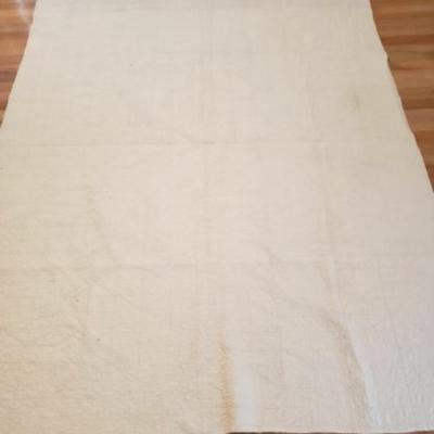Vintage scrappy triangle quilt