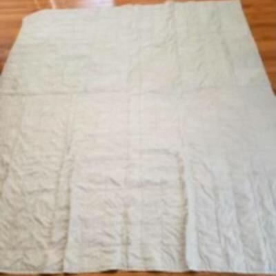 Vintage scrappy squares quilt