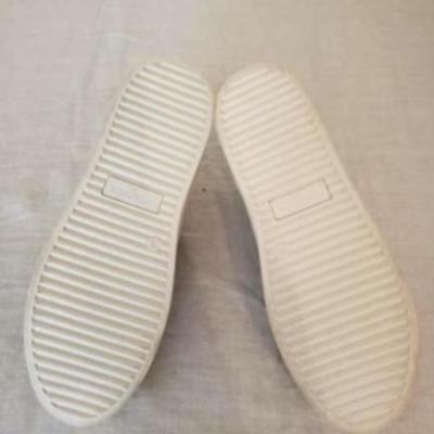 JSLIDES NYC women's taupe snakeskin style