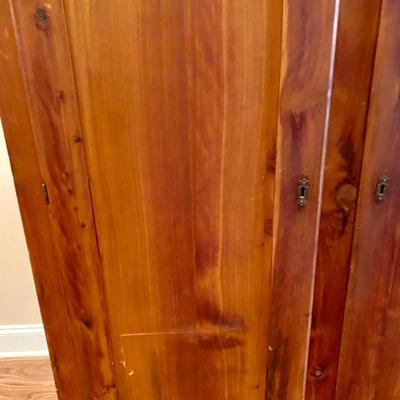 Cedar Cabinet with Key **Read Details