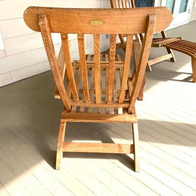 TERRACE Accent Wood outdoor Chairs
