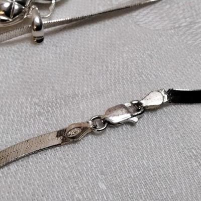 Heidi Klum Heart Locket On 17" Italian 925 Necklace