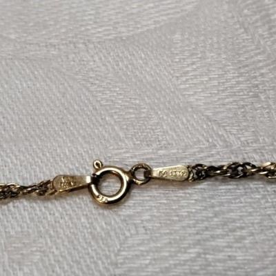 Ross Simons Diamond Heart On KA1772 Italian 18" Necklace