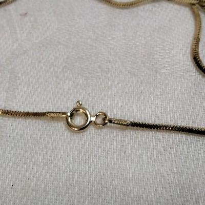 Ross Simons Diamond Pendant On Italian 925 Necklace