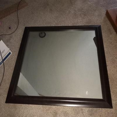 NICE LARGE FRAMED WALL MIRROR
