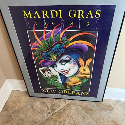 Vintage 1989 Andrea Mistretta Mardi Gras "Magicâ€œ **Read Details**