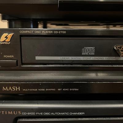 Audio Equipment Lot *Read Description