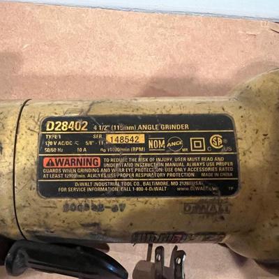 Dewalt D28402 Angle Grinder