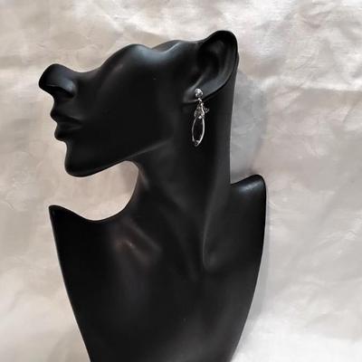 Antique Amethyst Screw Back Earrings