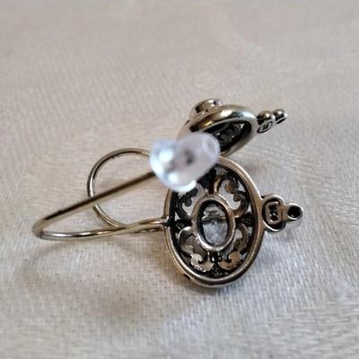 VIntage Aquamarine 925 Earrings