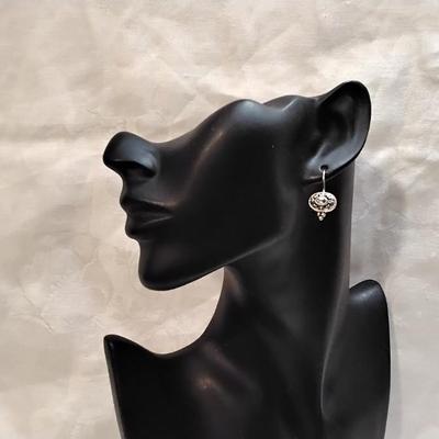 VIntage Aquamarine 925 Earrings