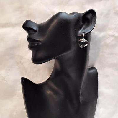 Vintage Lapis Lazuli 925 Earrings
