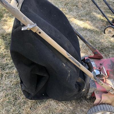 Three in 1 yard vac, mulcher, chipper shredder