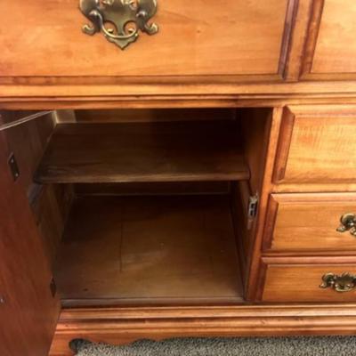 Beautiful Colonial China Hutch