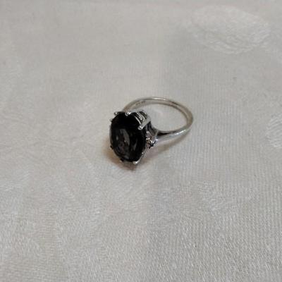 Gorgeous JED Smokey Topaz Gold Vermeil Size 8