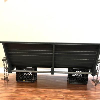 WOODEN PORCH SWING