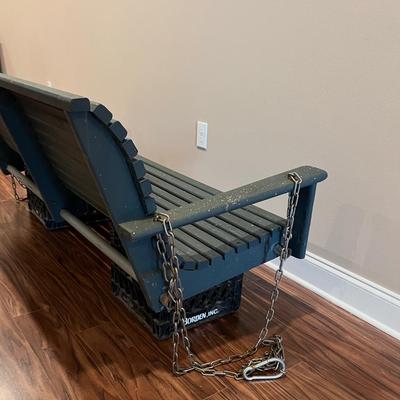 WOODEN PORCH SWING
