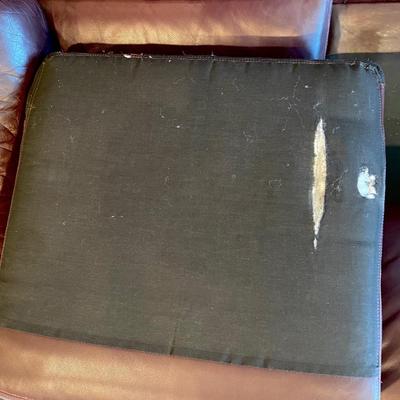 WOODMARK ORIGINAL DARK BROWN LEATHER Couch *Read Details