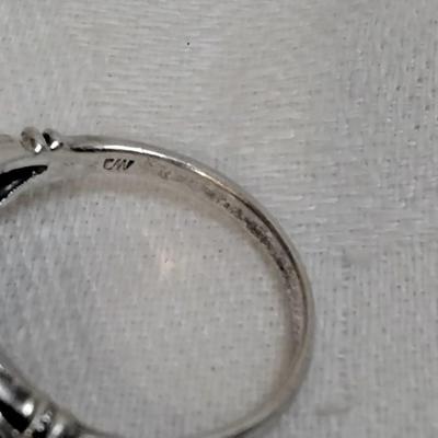 Uniquely Beautiful Moonstone 925 Ring Size 7