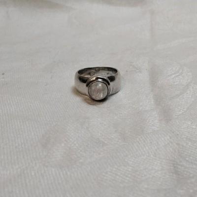 Vintage Moonstone 925 Ring Size 7