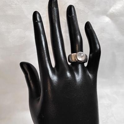 Vintage Moonstone 925 Ring Size 7