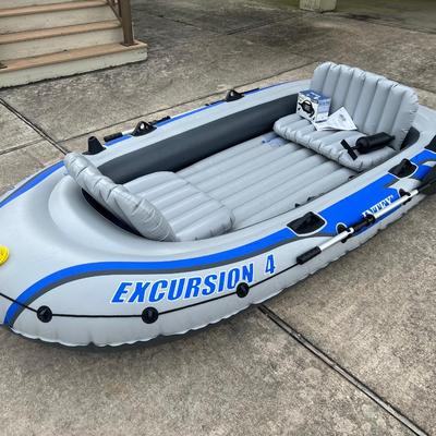 INTEX Excursion 4 Inflatable Boat