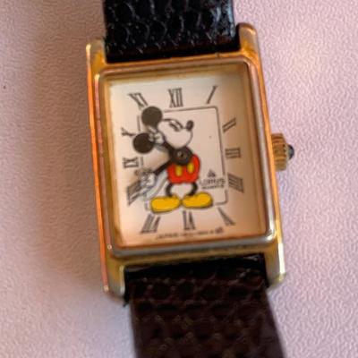 Mickey Mouse Vintage Watches -2 watches Late 1980's to 1990's