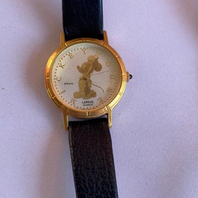 Mickey Mouse Vintage Watches -2 watches Late 1980's to 1990's