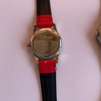 Mickey Mouse Vintage Watches- 3 watches late 1980's and 1990's