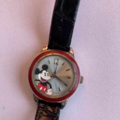 Mickey Mouse Vintage Watches- 3 watches late 1980's and 1990's