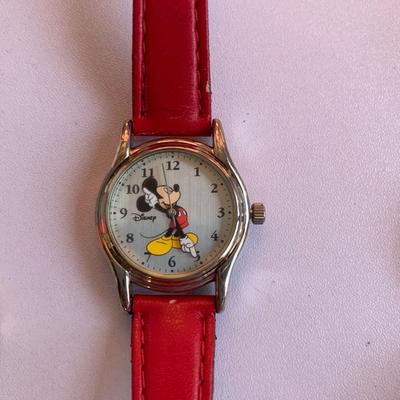 Mickey Mouse Vintage Watches- 3 watches late 1980's and 1990's
