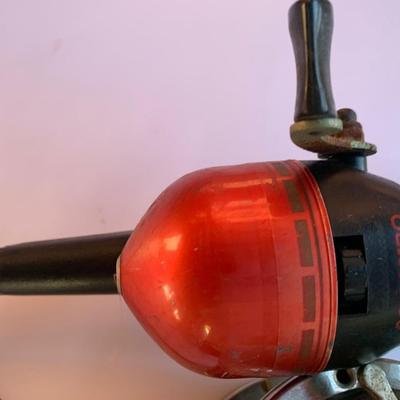 Rod & Reel -Deep Sea Reel Penn Fishing No 49 Penn Fishing Tackle Mfg Co Philly PA & Shakepeare 53" Rod