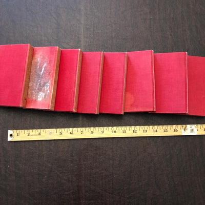 Eight volumes of Masterpieces of the Worldâ€™s Best Literature