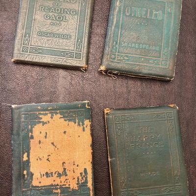 23 Volumes of the Little Leather Library.