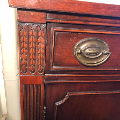 LOT 12M: Vintage Federal Style Wooden Cabinet