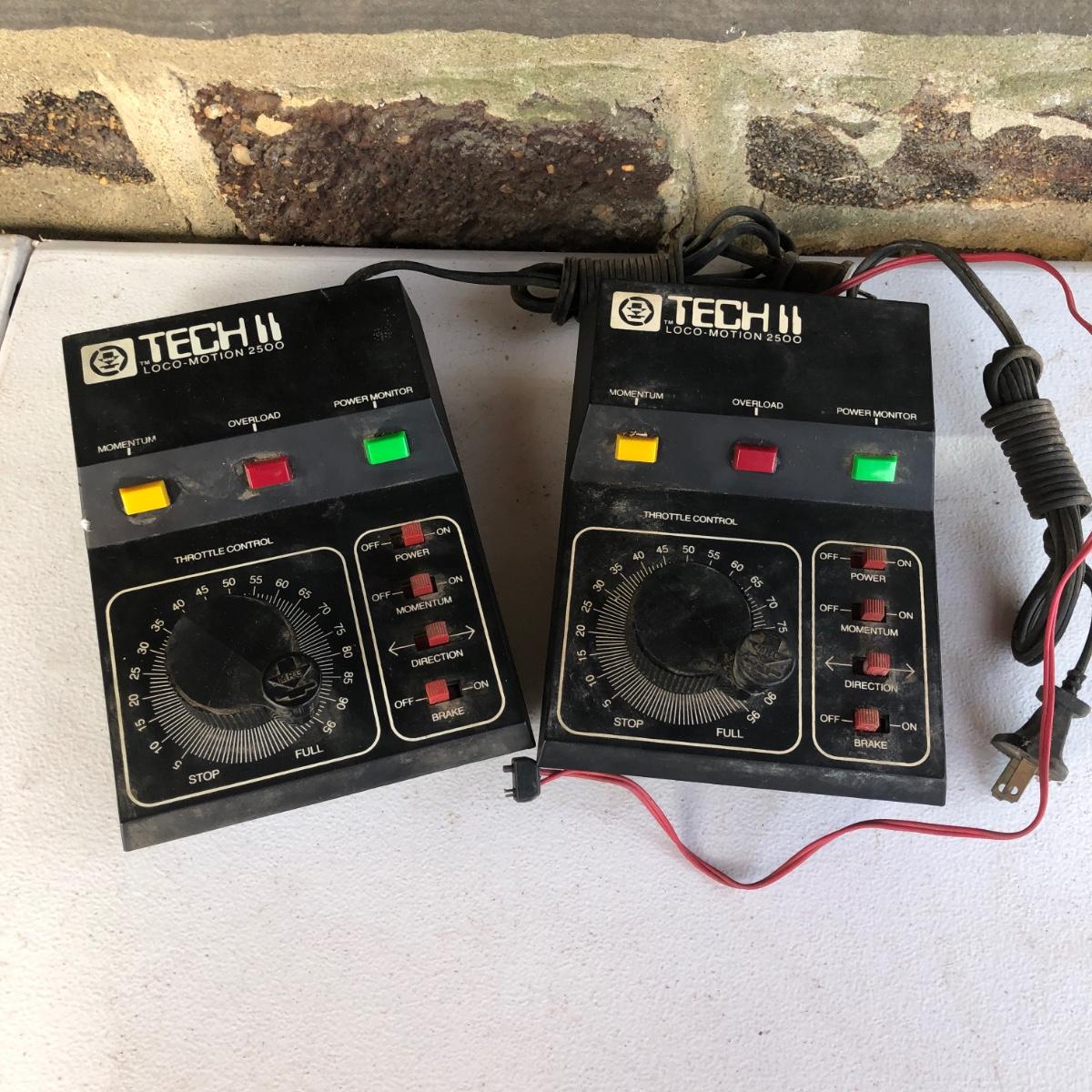 LOT 232M Tech II 2500 Model Railroad Transformers